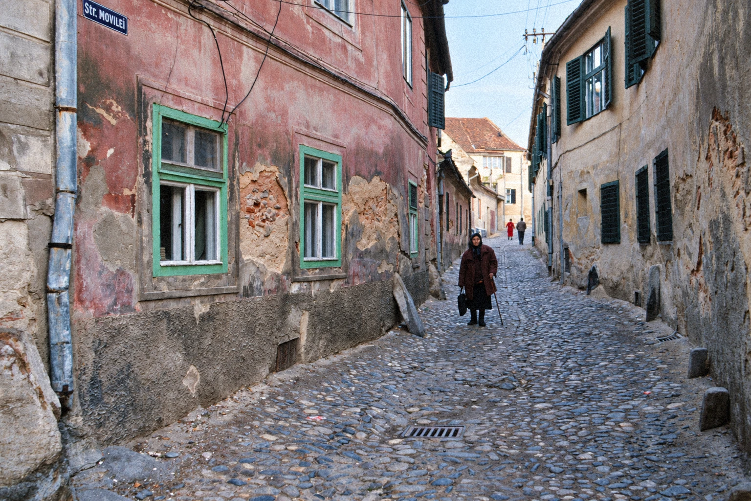 Nagyszeben - utcarészlet