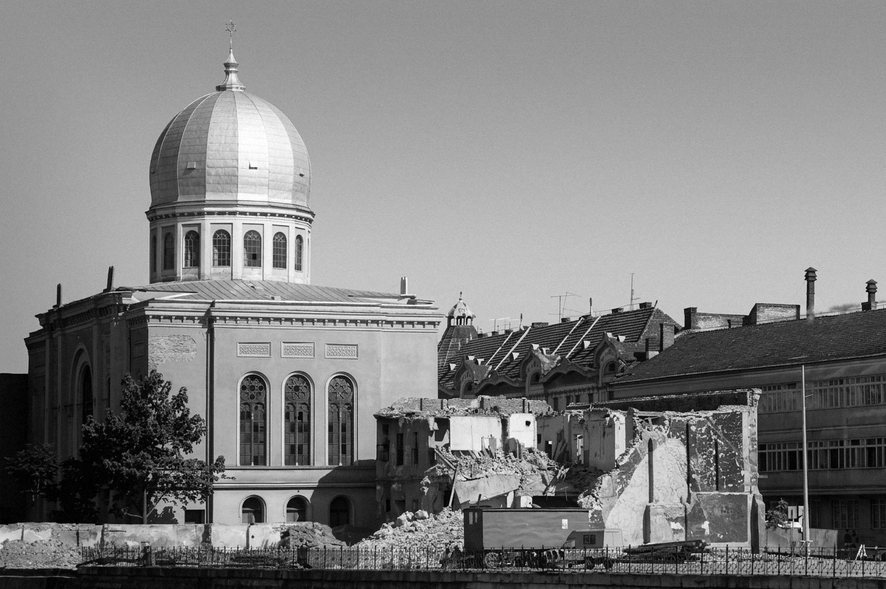 Nagyvárad, lebontott ház