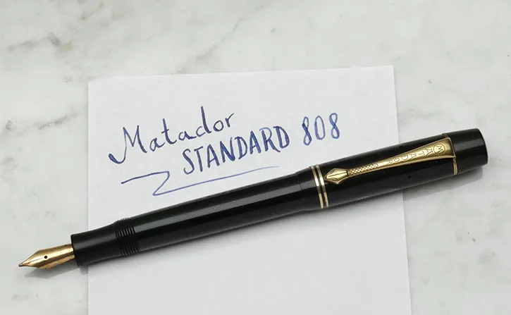 matador Standard toll írásképe