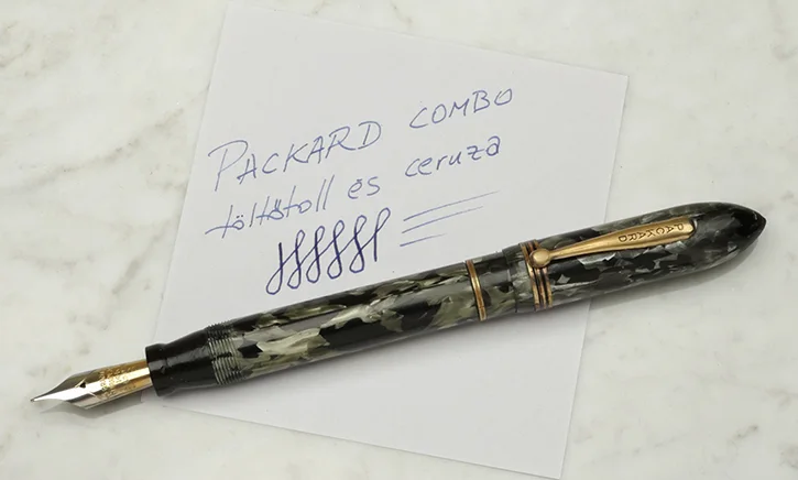 Packard combo toll írásképe