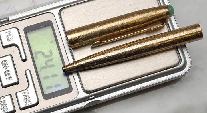 5031 ballpoint pen weight