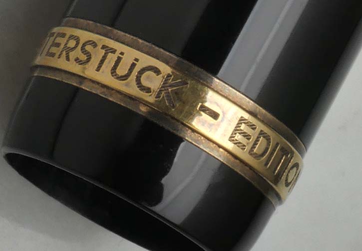 Montblanc Vermeil Agatha Christie kupak gyűrűje