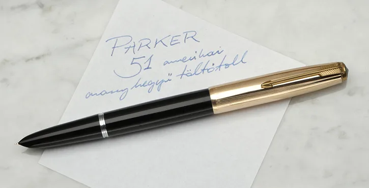 Parker 51 írásképe