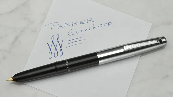 Parker Eversharp írásképe
