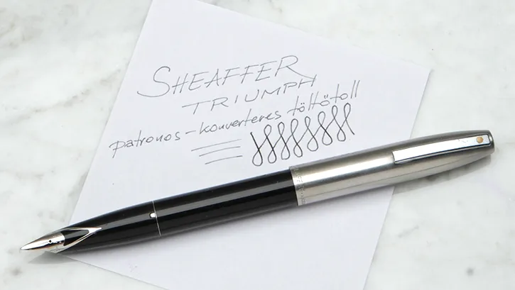 Sheaffer Triumph írásképe