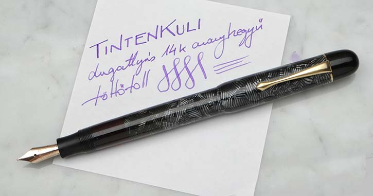 Tintenkuli first gen. fountain pen writing line