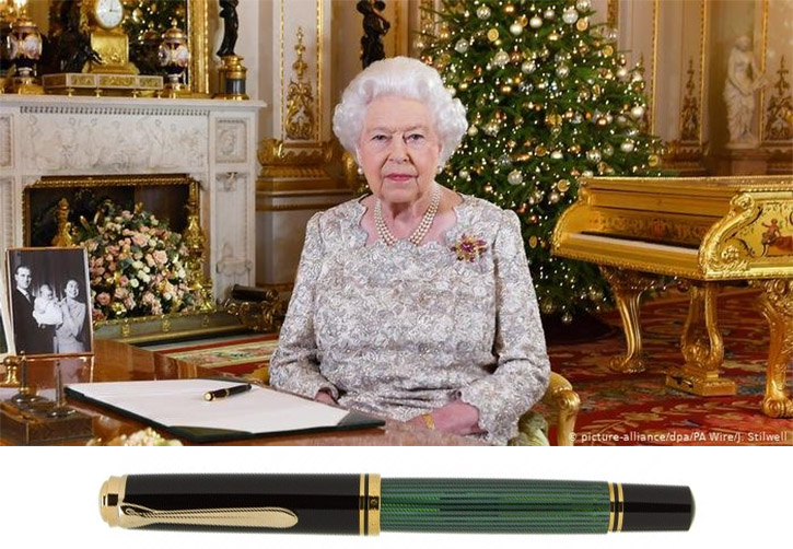 Majesty Elisabeth and Pelikan Souveran pen