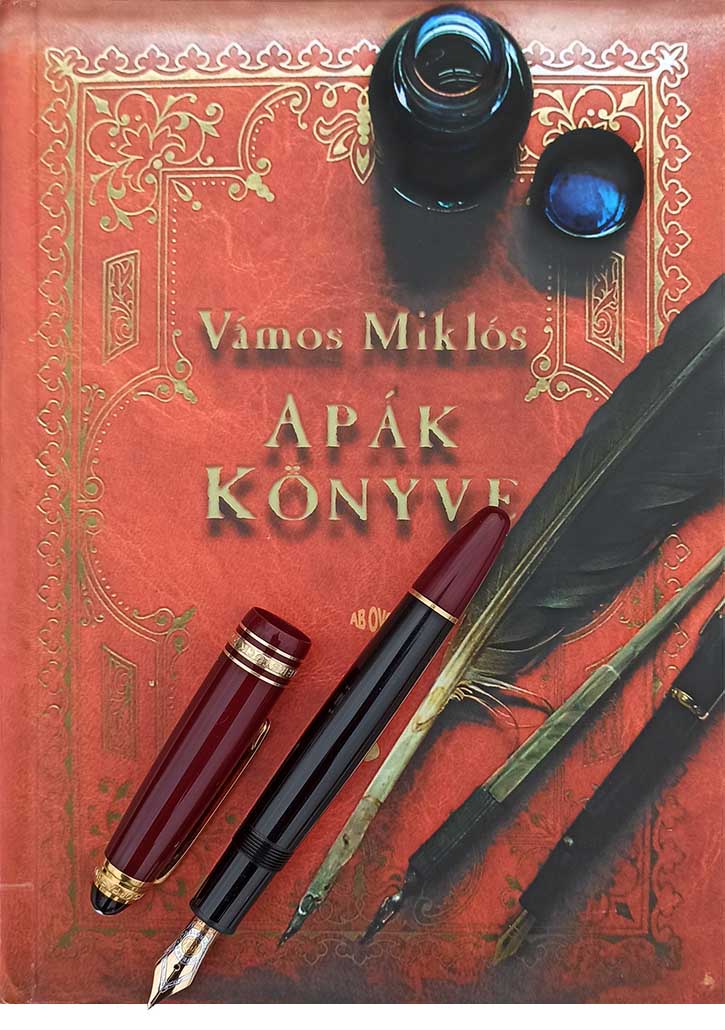 Vámos Miklós Montblanc töltőtolla és könyve