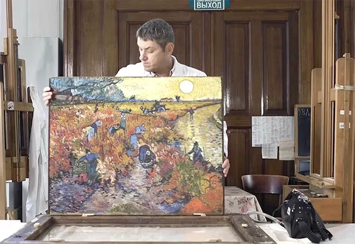 Van Gogh festmény Moszkvában