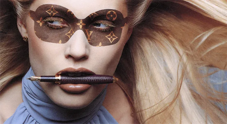 Louis Vuitton töltőtoll reklám