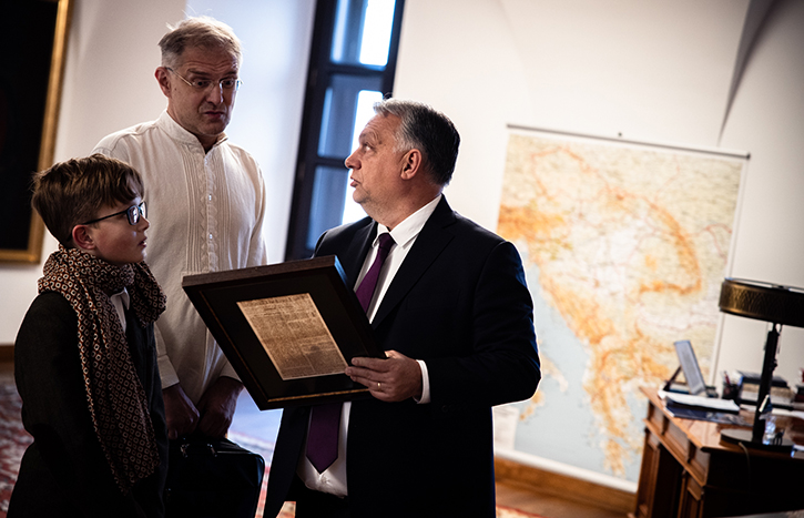 Orbán Viktor és Szűcs Tamás